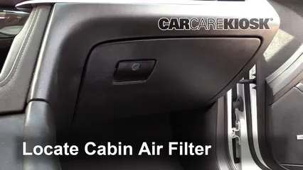 2018 Cadillac XT5 Premium Luxury 3.6L V6 Filtro de aire (interior) Control